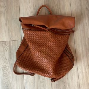 Brown Backpack